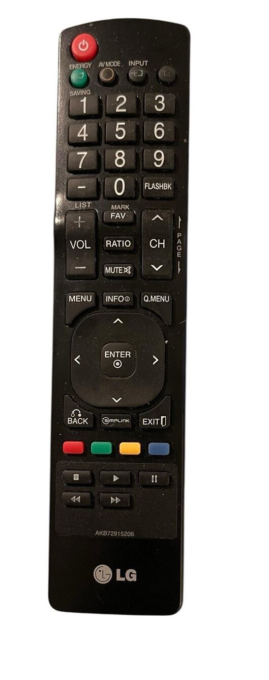 Genuine OEM LG AKB72915206 TV Remote Control for LG 47LM7600 Television